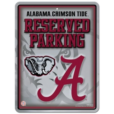 RICO INDUSTRIES Alabama Crimson Tide Sign Metal Parking 9474655091